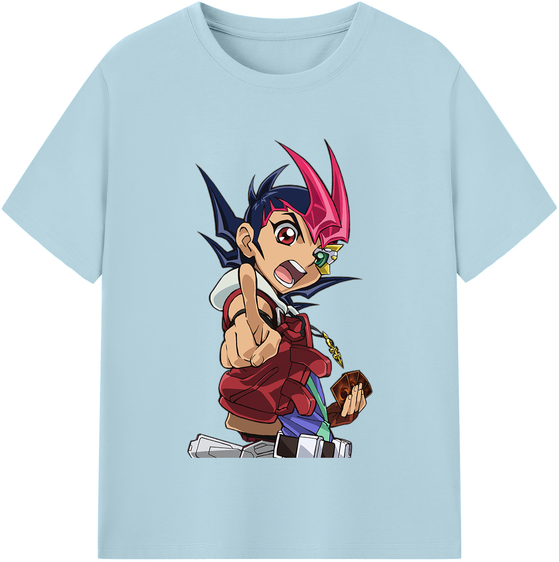 （画像用） 遊☆戯☆王 Yu-Gi-Oh! 綿100％半袖Tシャツ（フロントプリント）
